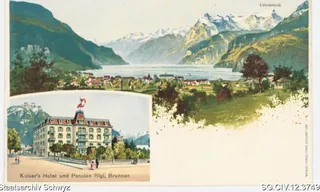 Hotel und Pension Rigi, Brunnen (keine Angabe)