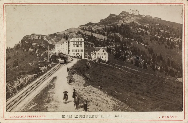 Le Rigi Kulm et le Rigi Staffel (ca. 1880)