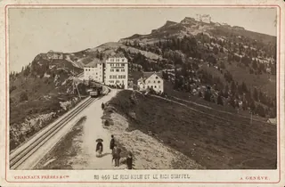 Le Rigi Kulm et le Rigi Staffel (ca. 1880)