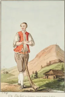Un Vacher du Rigiberg, dans le Canton de Switz (approx. 1777 - approx. 1779)