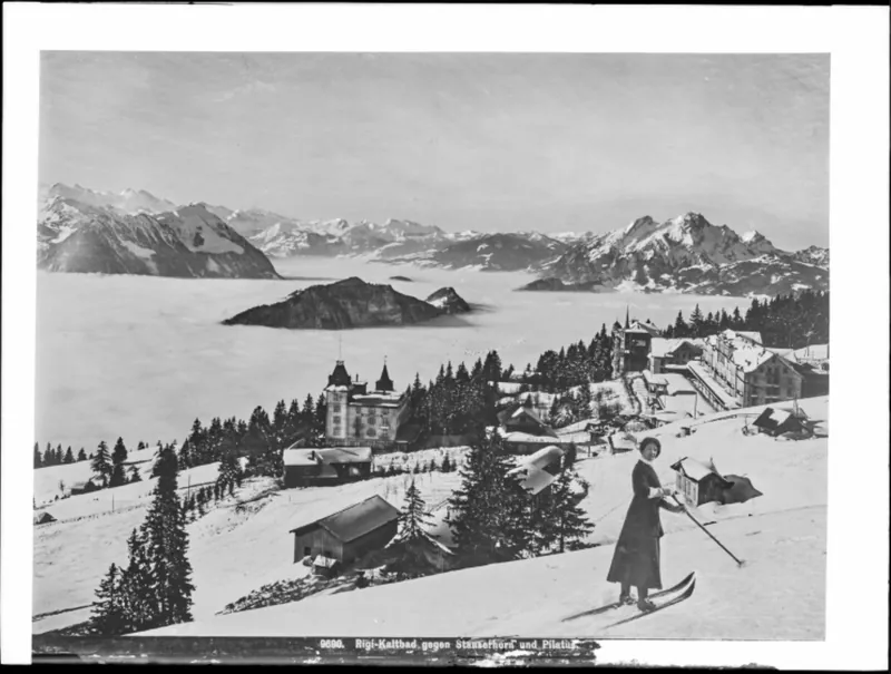 Rigi Kaltbad, Ortsgesamtansicht (approx. 1909)