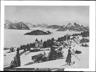 Rigi Kaltbad, Ortsgesamtansicht (approx. 1909)