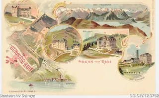 Gruss vom Rigi (ca. 1900)