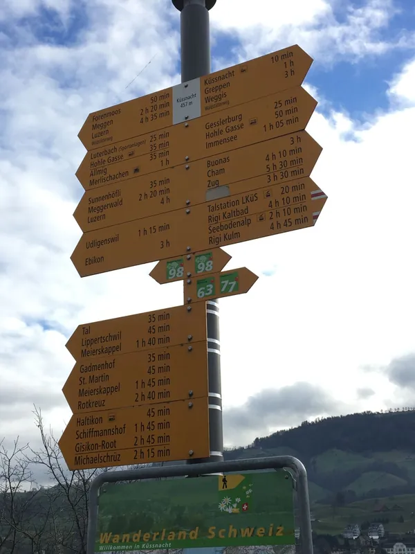 Wanderwegweiser Küssnacht 457 (2018-01-23 10:28:55)