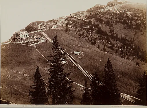 Sommer, Giorgio (1834-1914) - n. 12115 Rigi Staffel & Kulm