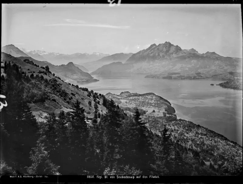 Rigi Seebodenalp, Panorama (approx. 1910)