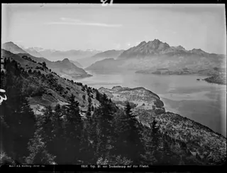 Rigi Seebodenalp, Panorama (approx. 1910)