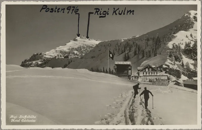 Rigi-Staffelhöhe, Hotel Edelweiss (vor 24.12.1942)