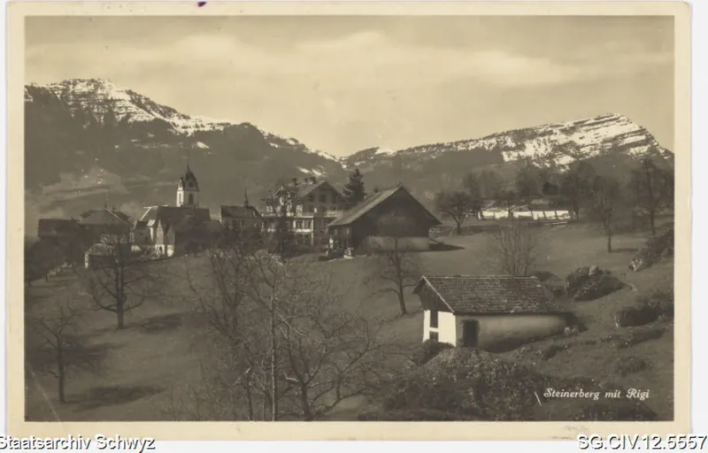 Steinerberg mit Rigi (1928)