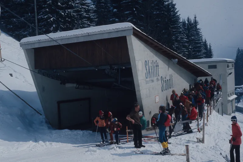 Rigi, skiing (1975-1980)