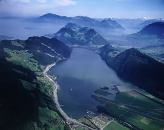 Lake Alpnach, Rigi (14.09.1978)