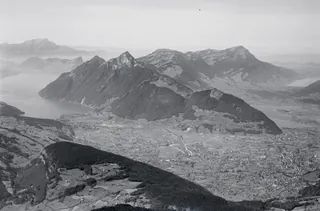 Rigi, Lake Lucerne, Lake Zug (28.08.1958)