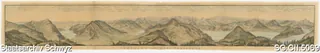 Panorama Rigi Scheidegg (ca. 1830)