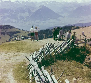 View from Rigi Kulm (1955 - 1970)