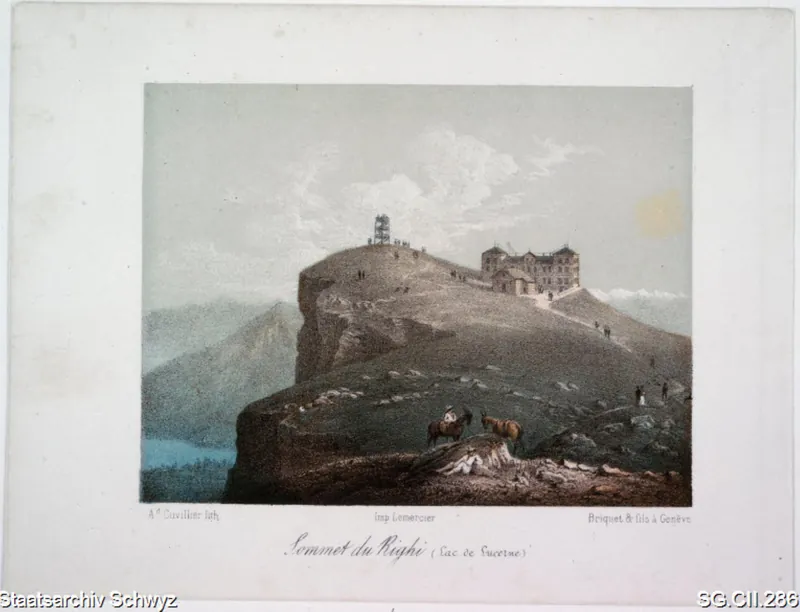 Rigi-Kulm (ca. 1860)