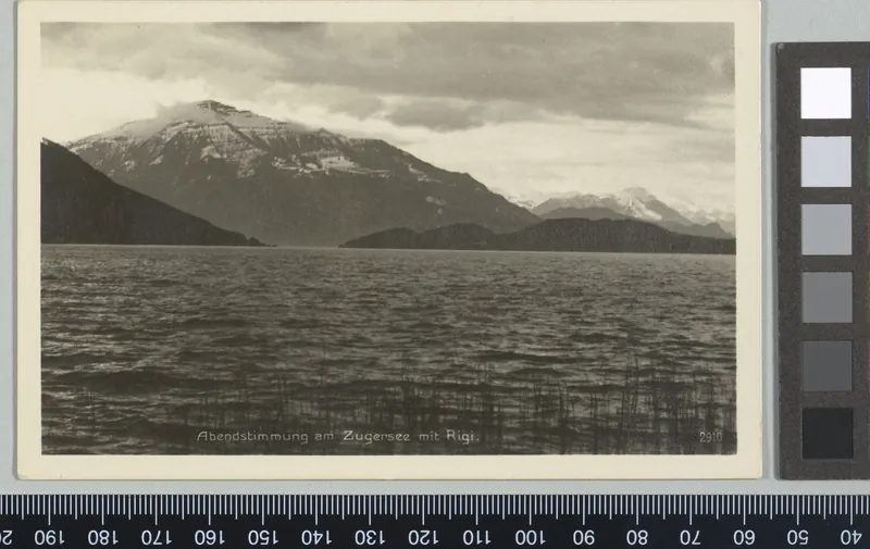 Abendstimmung am Zugersee mit Rigi (1931)