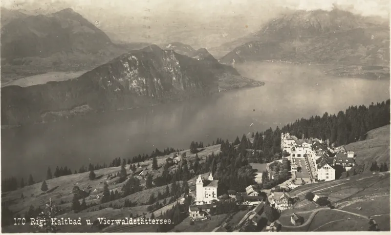 Rigi Kaltbad and Lake Lucerne (vor 8.9.1926)