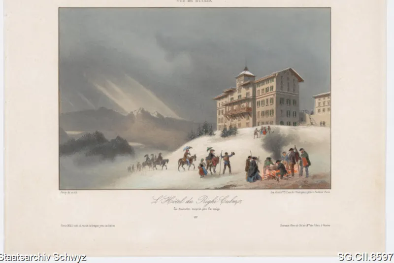 Hotel Rigi Kulm (ca. 1850)