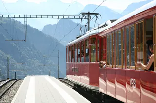 Weggis, Rigi Kaltbad-First, former VRB station, today Rigi Bahnen AG RB (07.08.2016)