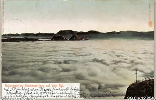 Nebelmeer bei Sonnenaufgang auf dem Rigi (1905)