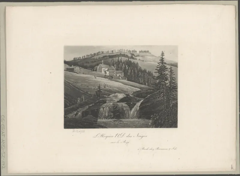 L'Hospice N.D. des Neiges sur le Rigi (19th cent.)