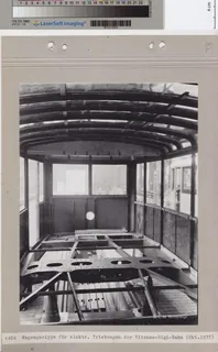 Wagengerippe für Elektrischer Triebwagen der Vitznau- Rigi -Bahn (ca. 1937)