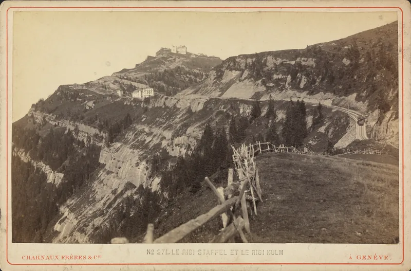 Le Rigi Staffel et le Rigi Kulm (ca. 1880)