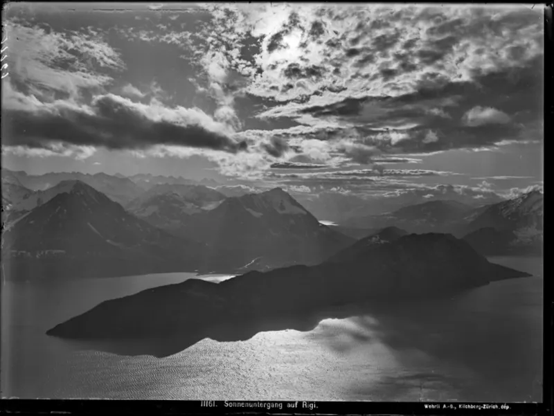Rigi -Kulm, Panorama (approx. 1910)