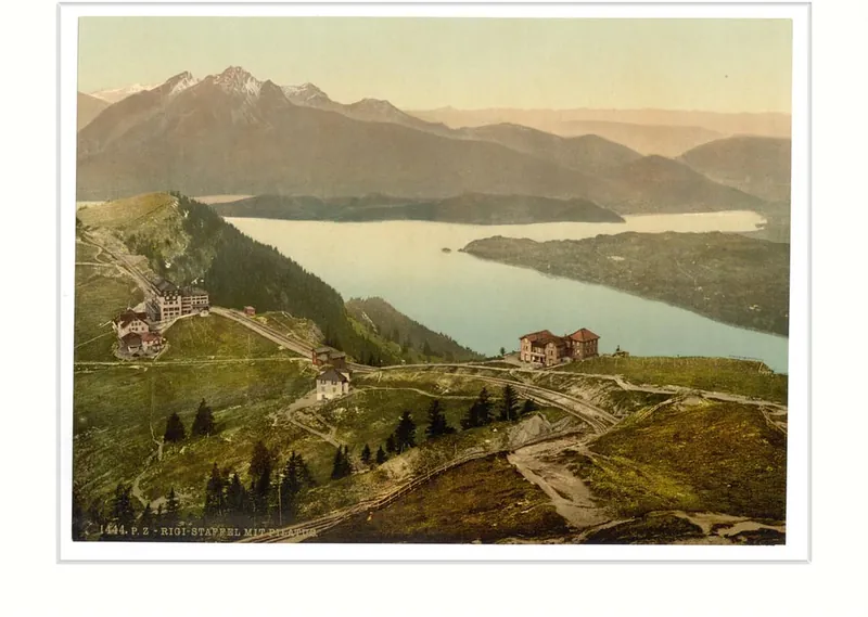 Staffel and Mount Pilatus Rigi Switzerland