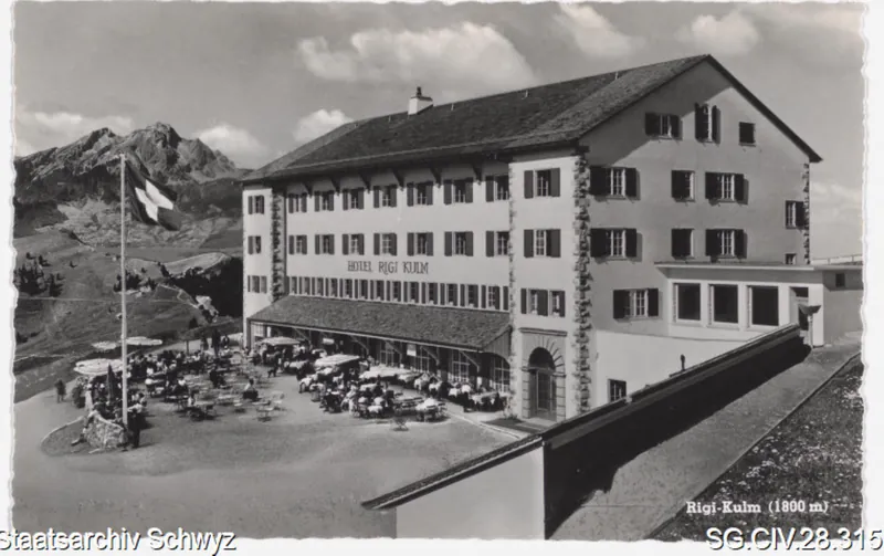 Rigi-Kulm (1800 m) (nach 1954)