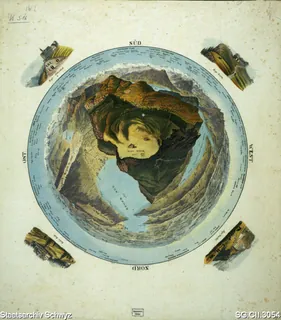 Panorama Rigi Kulm (1825 - 1850)
