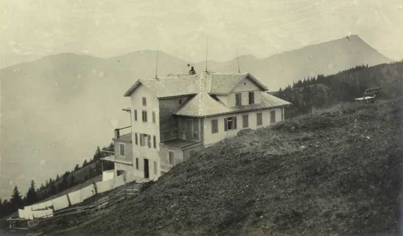 Rossberg Kulm vers le Rigi (ca. 1910)
