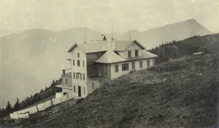 Rossberg Kulm vers le Rigi (ca. 1910)