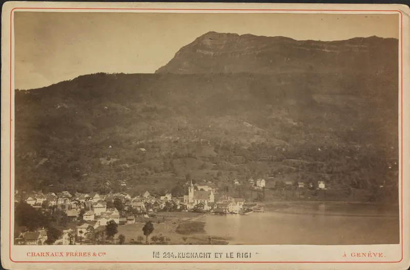 Kusnacht et le Rigi [Küssnacht am Rigi] (ca. 1880)