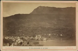 Kusnacht et le Rigi [Küssnacht am Rigi] (ca. 1880)
