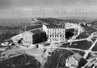 Rigi Kulm, Berghotel Rigi -Kulm, Gesamtansicht (between 1952 and 1967)