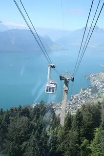 Weggis, Rigistr. 73; Kaltbad 11, aerial cableway Weggis Rigi-Kaltbad (renewed) (07.08.2016)