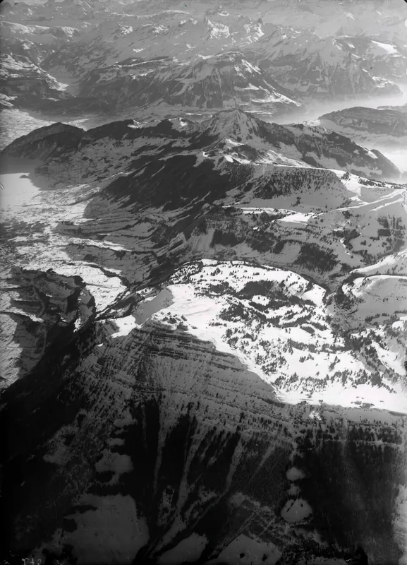 Rigi v. N. W. from 3000 m (1919)