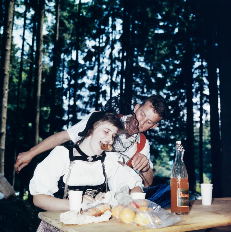 Alpine festival on the Seebodenalp above Küssnacht am Rigi (ca. 1961)