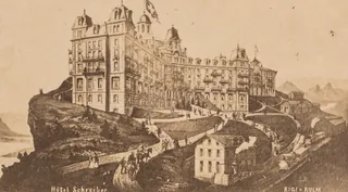 Hotel Schreiber, Rigi-Kulm (1875-1895)