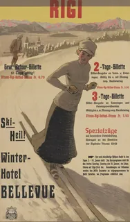 RIGI Ski-Heil! Winter-Hotel BELLEVUE (1907)