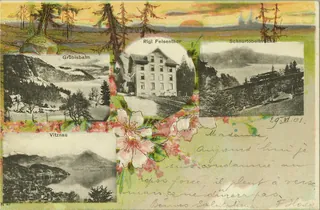 Vitznau, Grubisbalm, Rigi Felsenthor, Schnurtobel bridge (vor 29.06.1901)