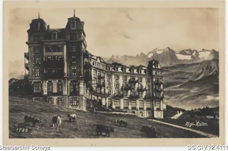 Hotel Schreiber, Rigi-Kulm (1927)