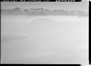 View from Rigi Kaltbad LU towards south (27.10.1969)