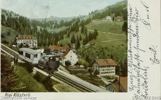 Rigi-Klösterli mit Arth-Rigi-Bahn (1904)
