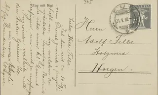 Zug, with Rigi (vor 21.5.1918)