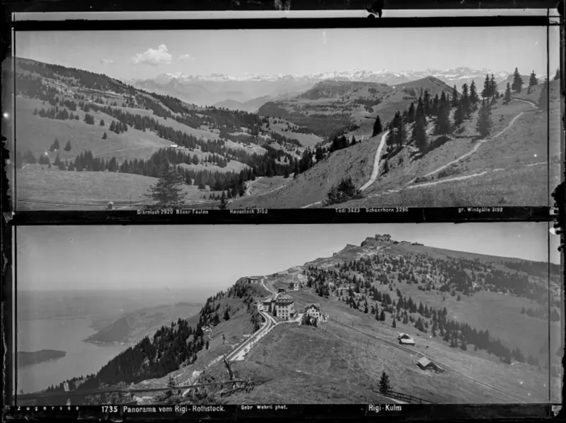 Rigi , Panorama (1905)