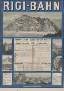 RIGI -BAHN Saison 1884 (1884)