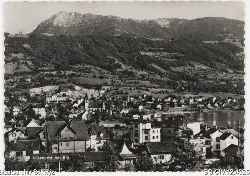 Küssnacht mit Rigi (vor 1959)