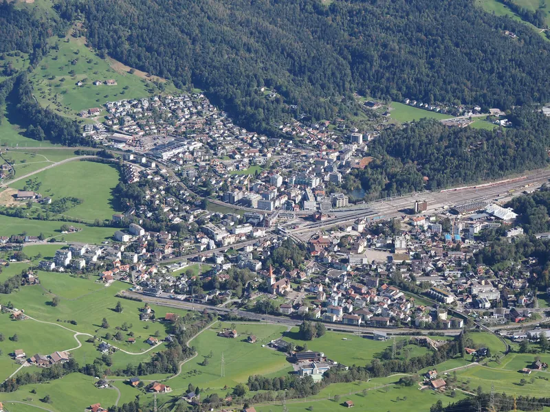Goldau von Südwesten (2024-09-30)